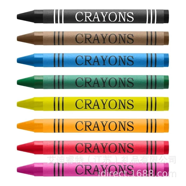 8-Piece Coloring Crayons Set