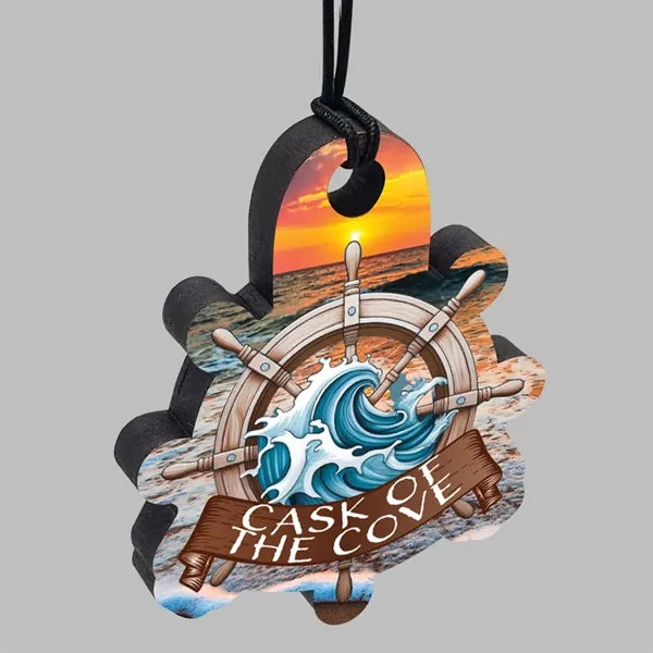 Recycled Wood Bottle Neck Charm