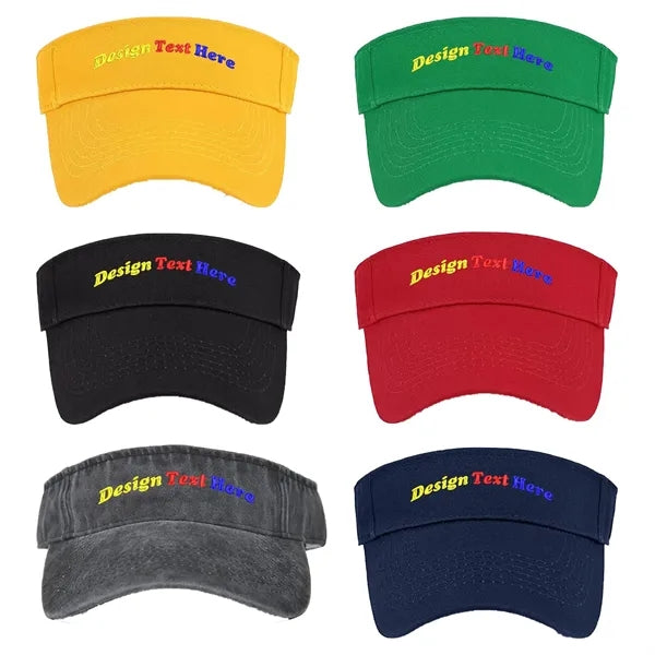 Adjustable Non-closing Sun Protection Golf Visor