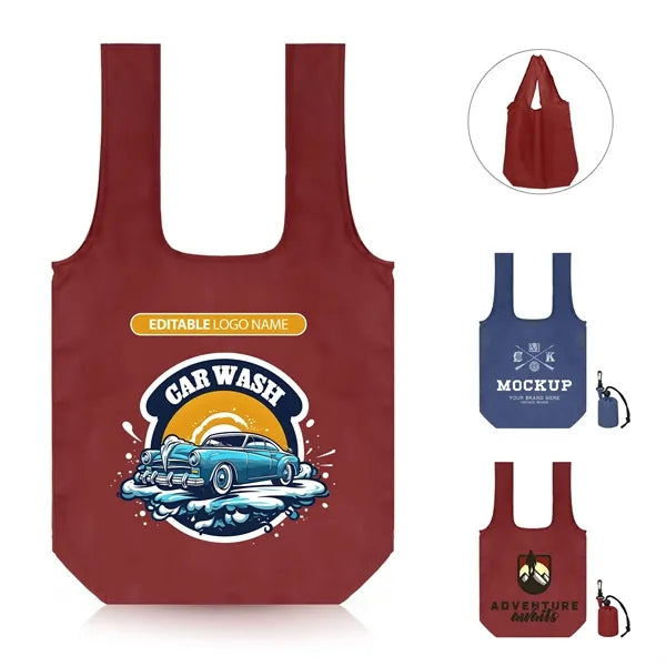 Foldable Shopper Tote Bag