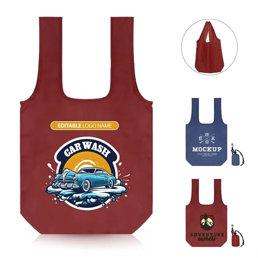 Foldable Shopper Tote Bag