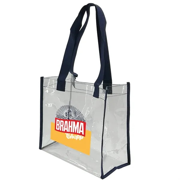 Clear Vinyl Tote Bag