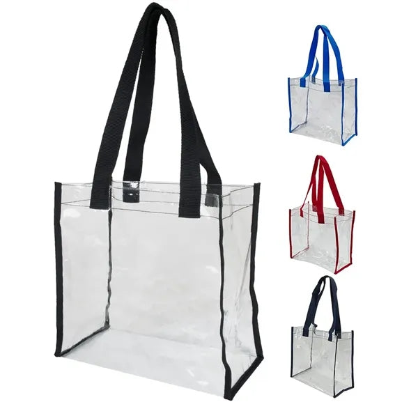 Clear Vinyl Tote Bag