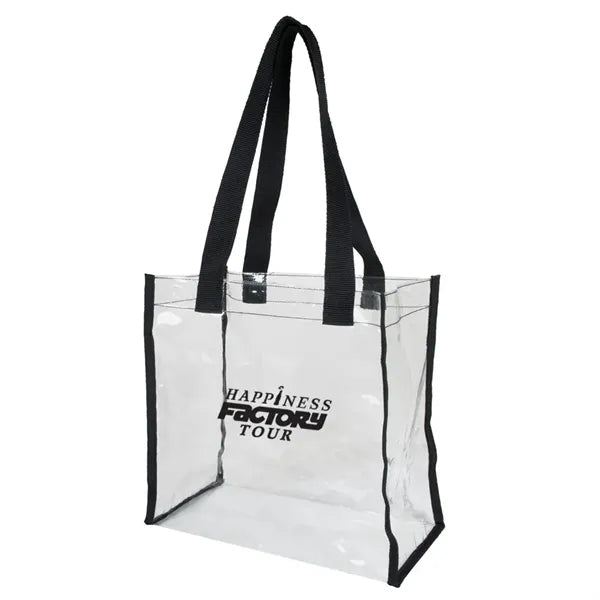 Clear Vinyl Tote Bag