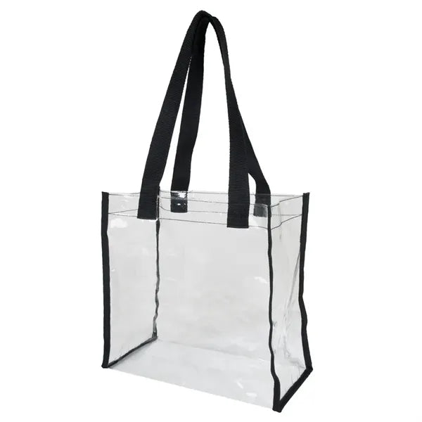 Clear Vinyl Tote Bag