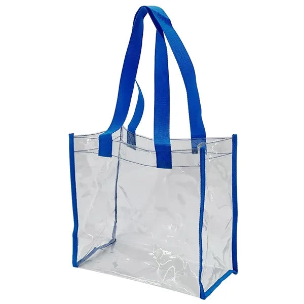 Clear Vinyl Tote Bag