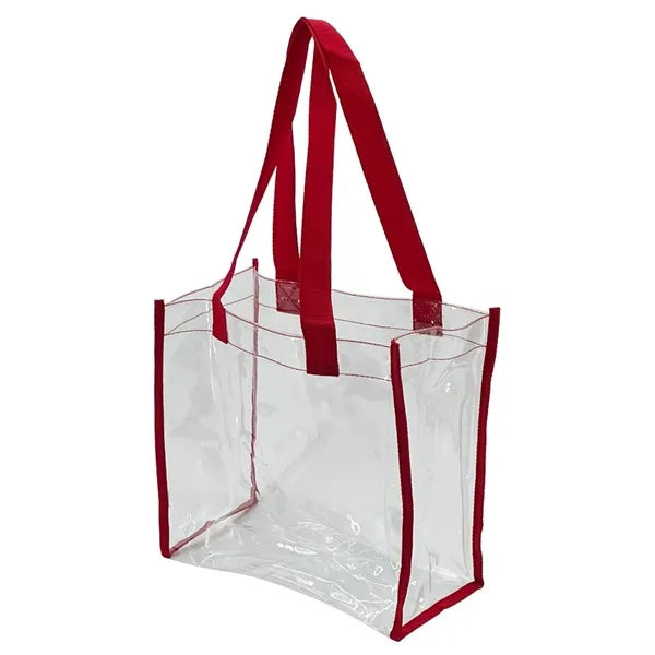 Clear Vinyl Tote Bag
