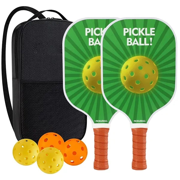 Pickleball Paddles with 2 Balls and Bag(Customizable)