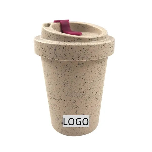 Degradable bamboo fiber environmental protection coffee cup