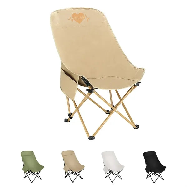 Collapsible Lightweight High Back Camping Chair for Outdoor