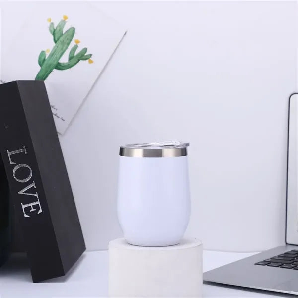 12oz stainless steel creative U-shaped red wine thermos cup
