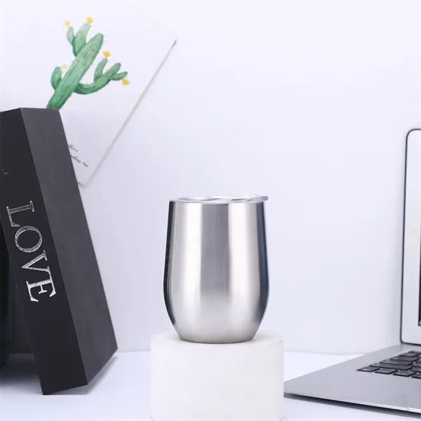 12oz stainless steel creative U-shaped red wine thermos cup