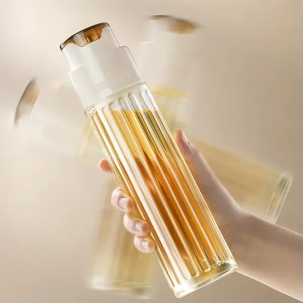 Automatic opening and closing of oil bottles
