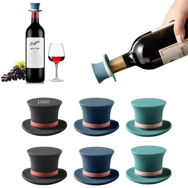 Silicone Magic Hat Wine Bottle Stopper