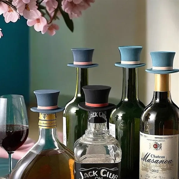 Silicone Magic Hat Wine Bottle Stopper