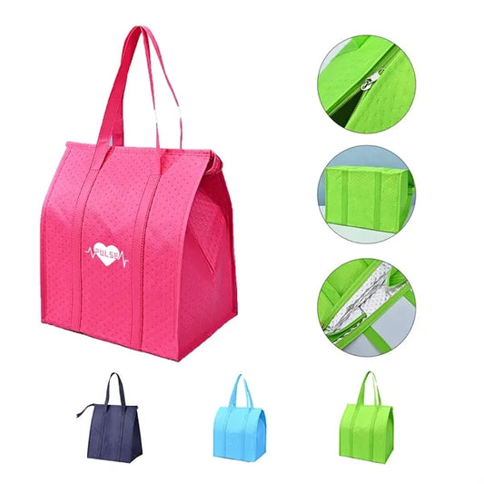 Insulated Takeaway Bags with Handle for Distribution