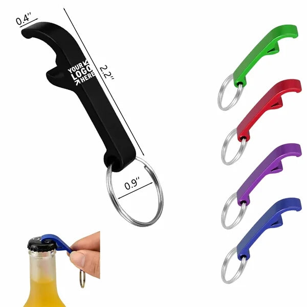 Multi-Function Bottle Opener Keychain