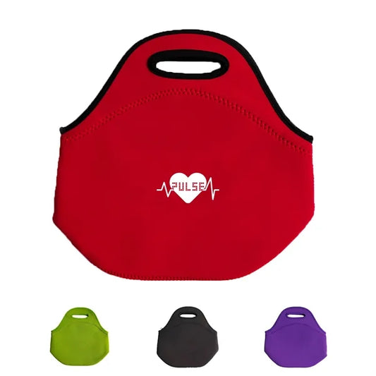 Neoprene Environmental Protection Lunch Totes for Students