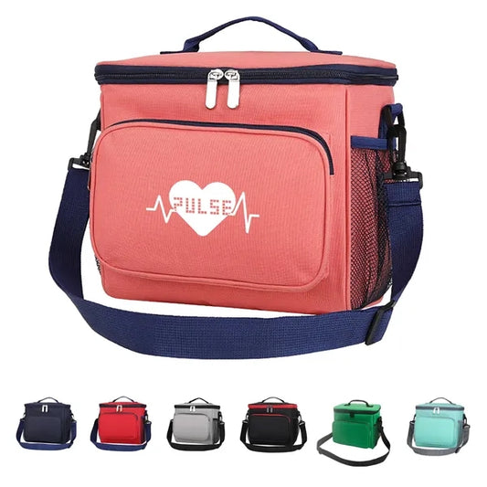 Large Leakproof Soft-Sided Portable Cooler Bag with Handle
