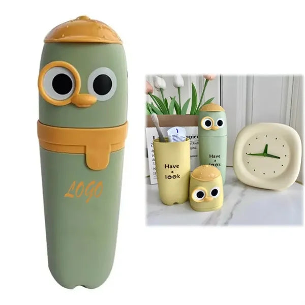 Cartoon Travel Toothbrush Storage Box