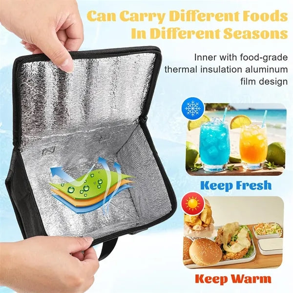 Portable Insulated Cooler Bag (6-Can & 8-Can Available)