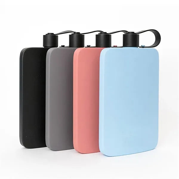 16Oz Portable Small Flasks Men Travel Camping Water Bottle