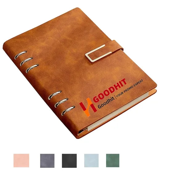 A5 Leather Journal Refillable Notebook for Writing