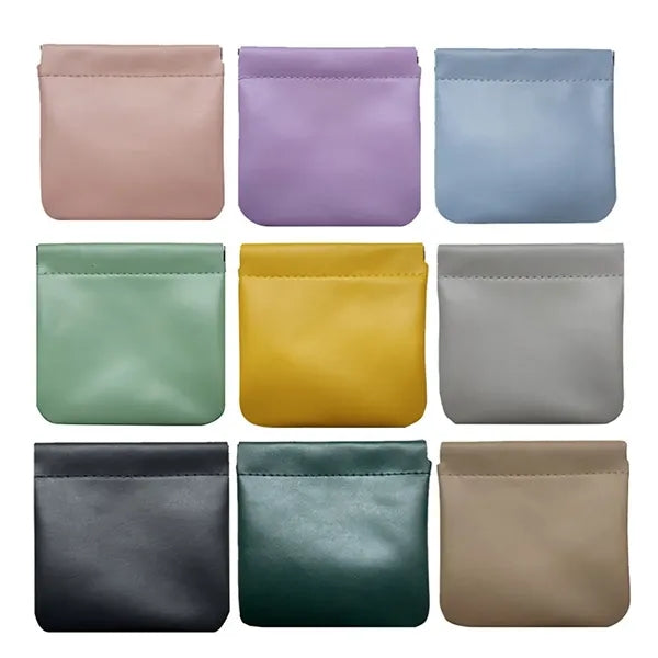 Snap Closure Organizer Pouch Pocket Cosmetic Storage Bags