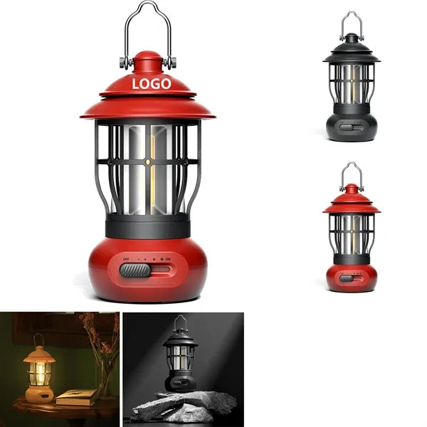 Rechargeable Camping Vintage Night Light Lamp