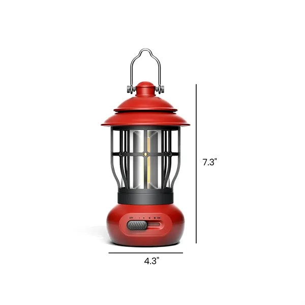 Rechargeable Camping Vintage Night Light Lamp