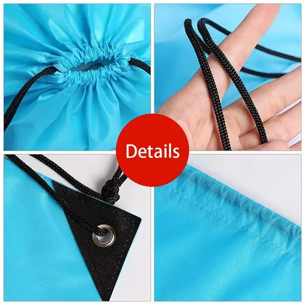 Polyester Sports Drawstring Backpack