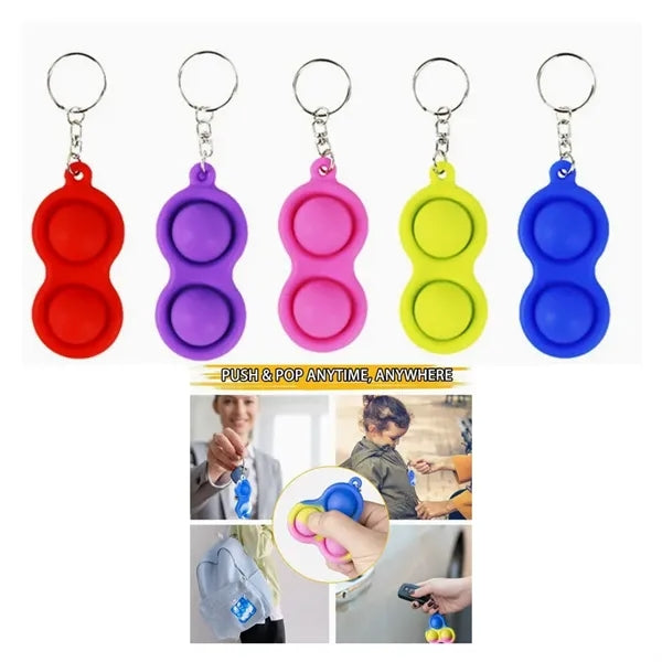 Bubble Popper Key Chain