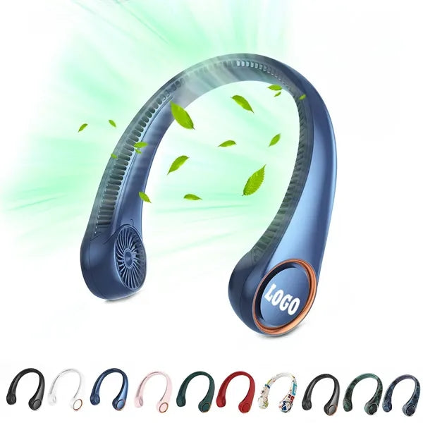 4000mAH Portable Neck Fan for Hands-Free Cooling