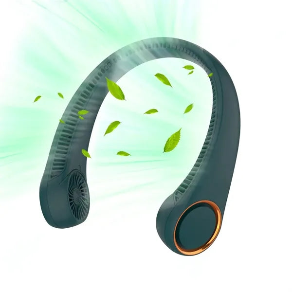 4000mAH Portable Neck Fan for Hands-Free Cooling
