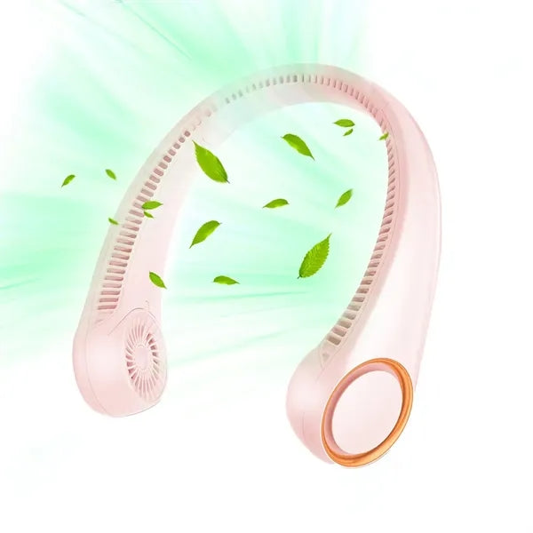 4000mAH Portable Neck Fan for Hands-Free Cooling