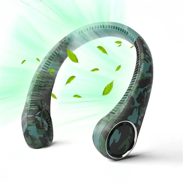 4000mAH Portable Neck Fan for Hands-Free Cooling