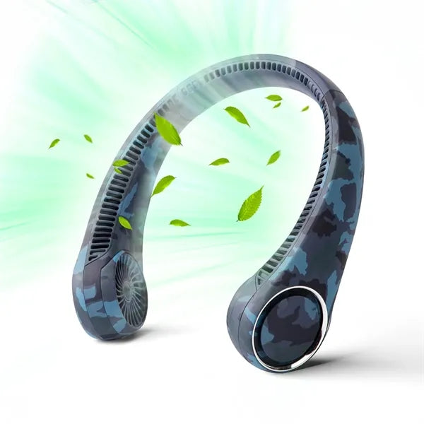 4000mAH Portable Neck Fan for Hands-Free Cooling