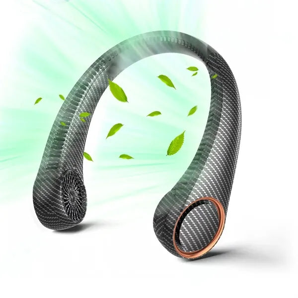 4000mAH Portable Neck Fan for Hands-Free Cooling