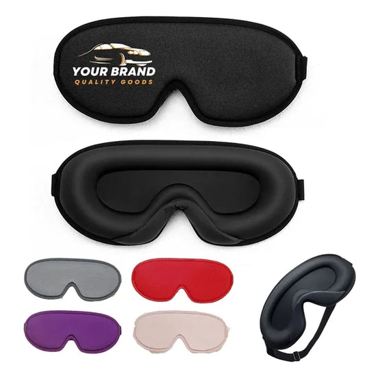 Sleeping light Blocking Eye Mask Customizable Airplane Mas