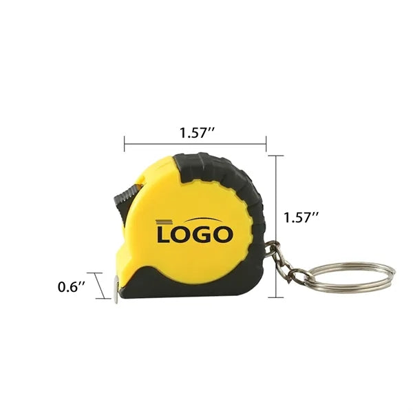Mini Keychain Measuring Tape Ruler