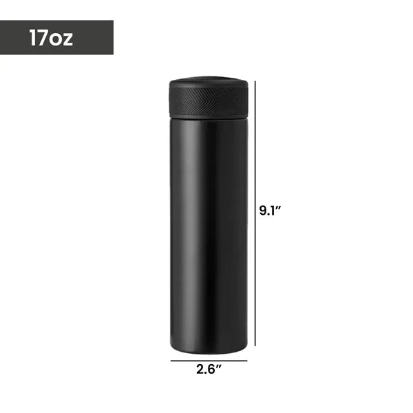 17OZ Intelligent Temperature Insulated Water Bottle