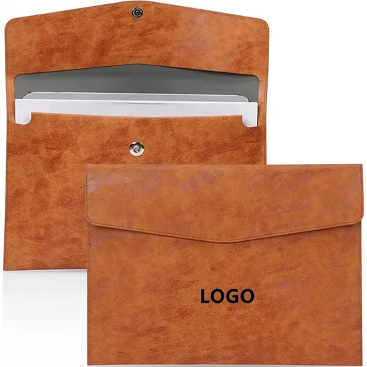 PU Leather A4 Business Portfolio Folder