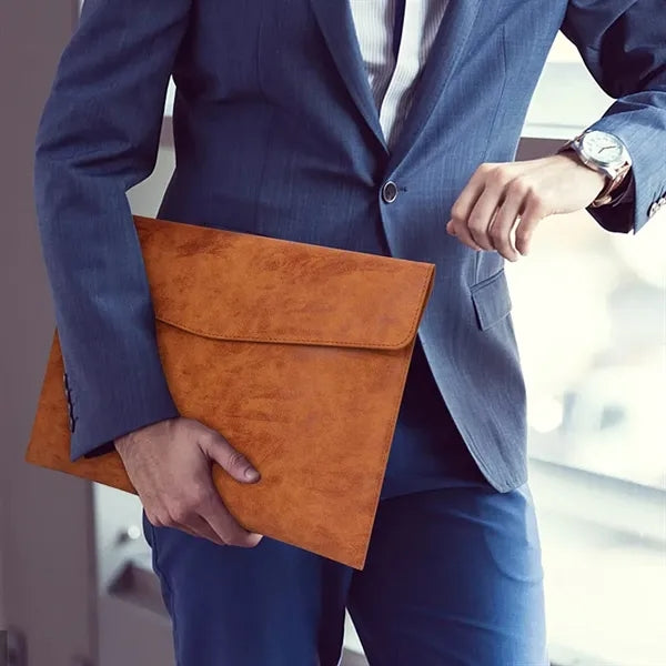 PU Leather A4 Business Portfolio Folder