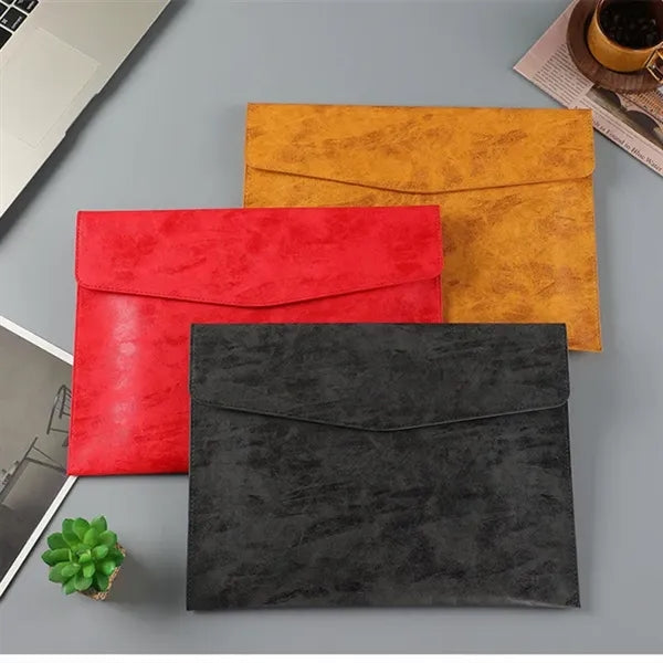 PU Leather A4 Business Portfolio Folder