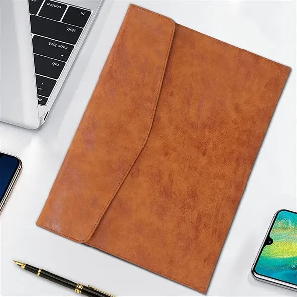PU Leather A4 Business Portfolio Folder