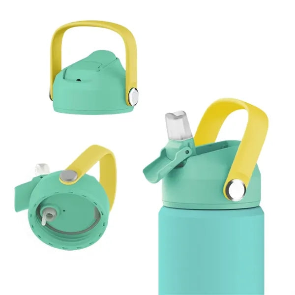 12 oz Kids Double Wall Stainless Steel Sports Water Bottle