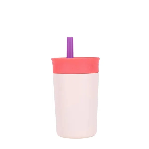 Full Color 12oz Kids Insulation Tumbler with Straw