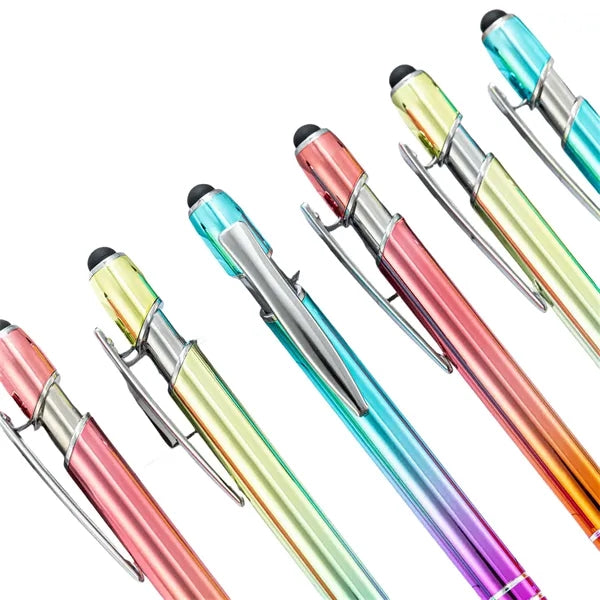 Gradient Color Stylus Metal Pen