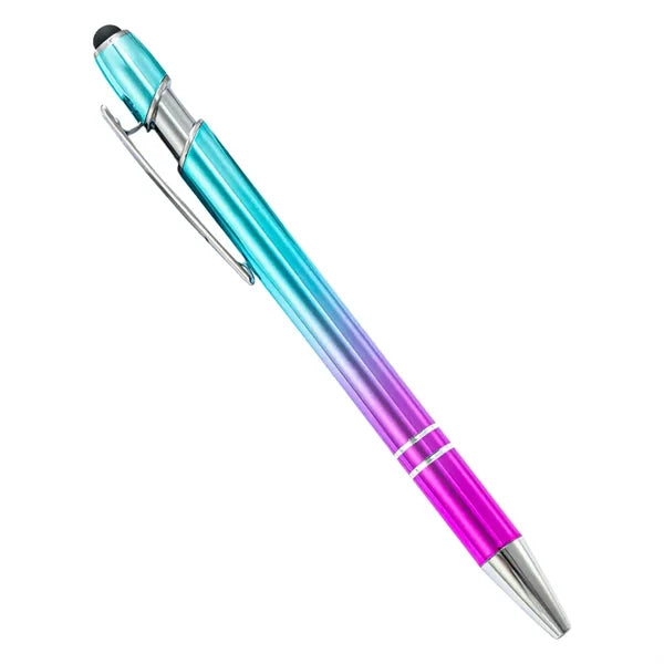 Gradient Color Stylus Metal Pen