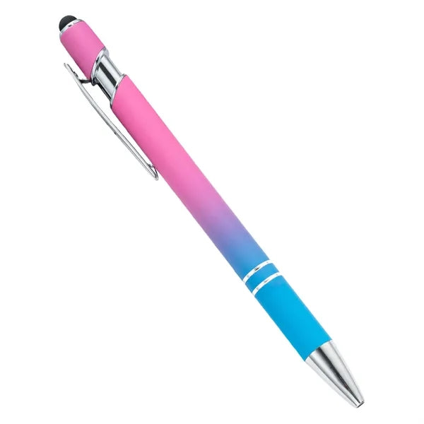 Gradient Color Stylus Metal Pen